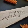 Kochlöffel-Set aus Buchenholz mit Gravur